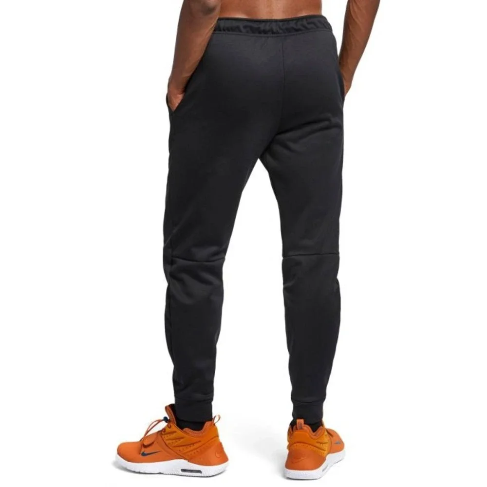 Nike Men Therma fit Pants Tapered Training L Black Athletic Workout Jogger Sport